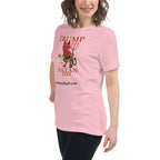 TRUMP/SATAN Women's Relaxed T-Shirt notsobreitbart.com
