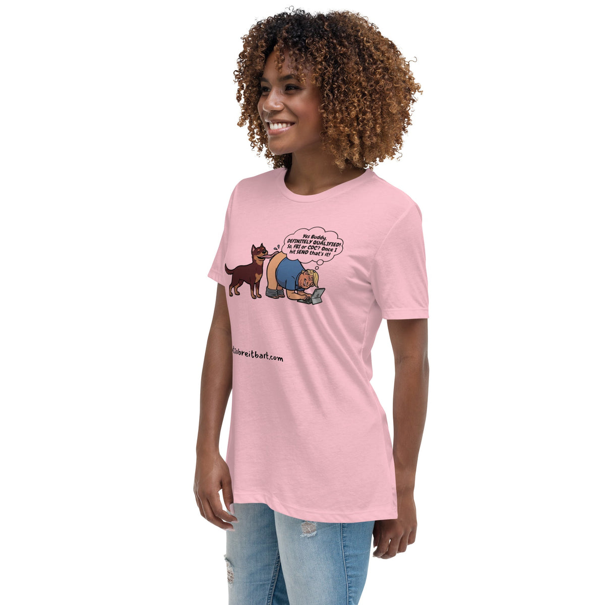 Women's Relaxed T-Shirt notsobreitbart.com