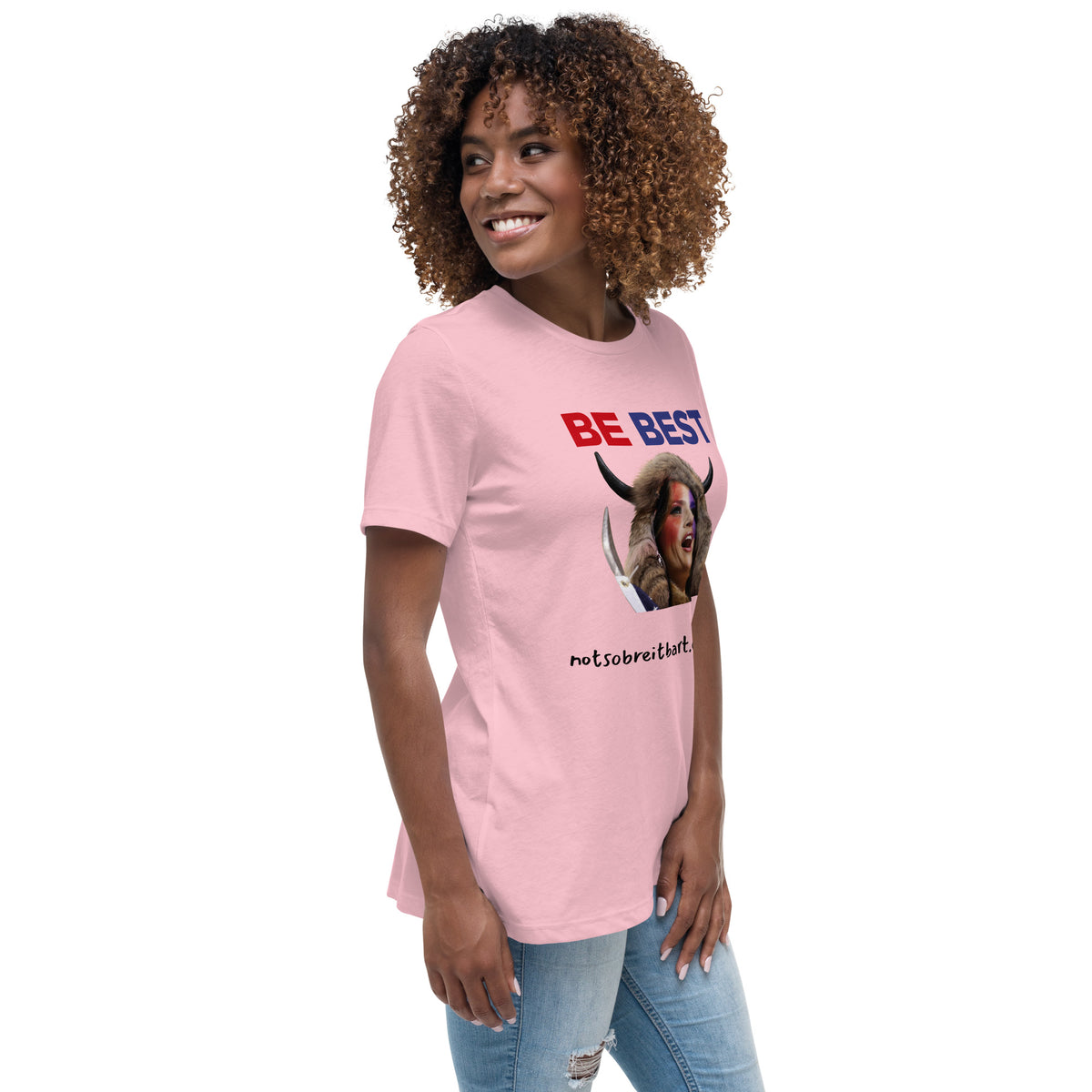 Be Best Women's Relaxed T-Shirt notsobreitbart.com