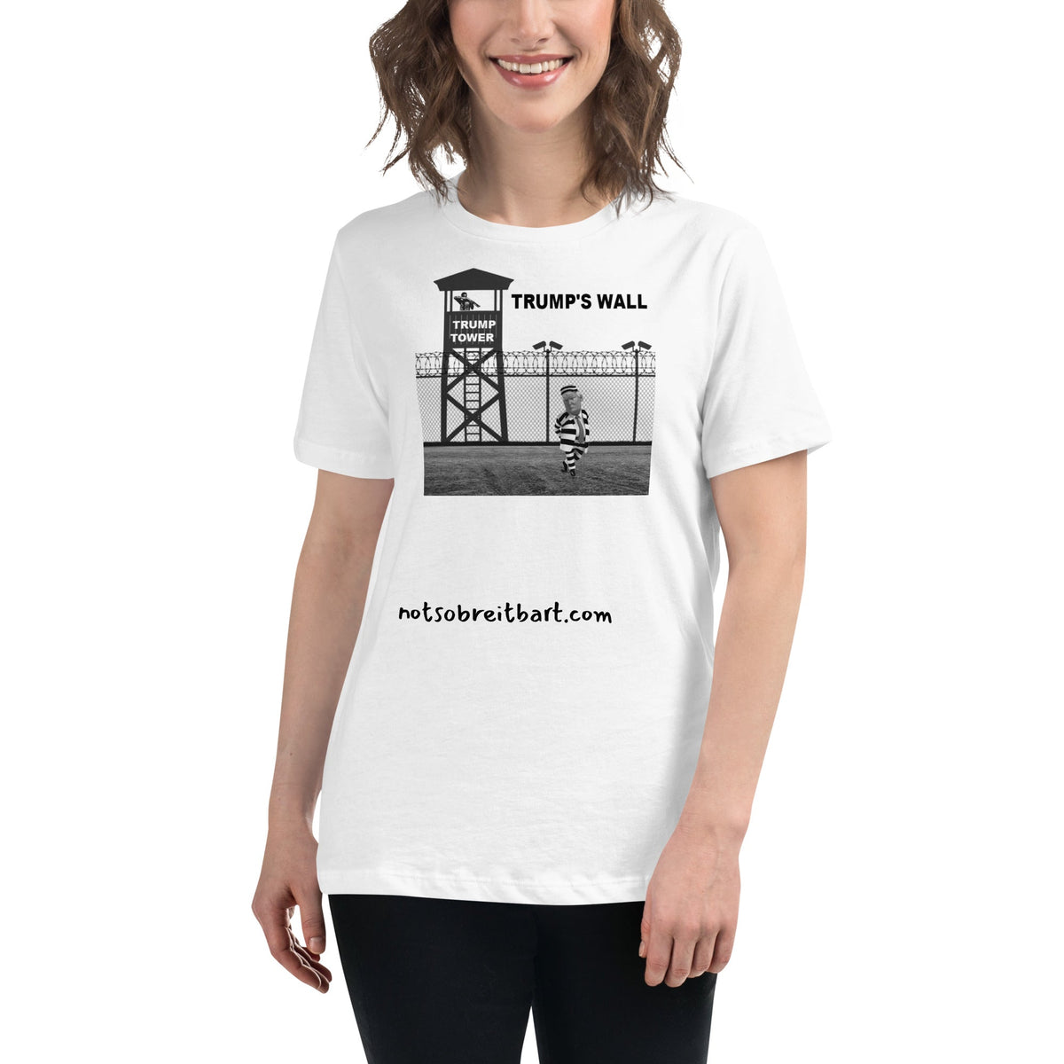 Women's Relaxed Soft T-Shirt notsobreitbart.com