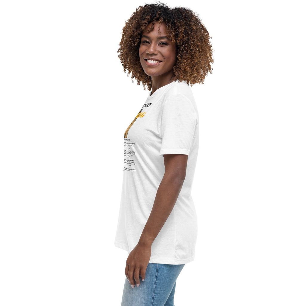Trump is the Lyin' King!    Women's Relaxed T-Shirt notsobreitbart.com