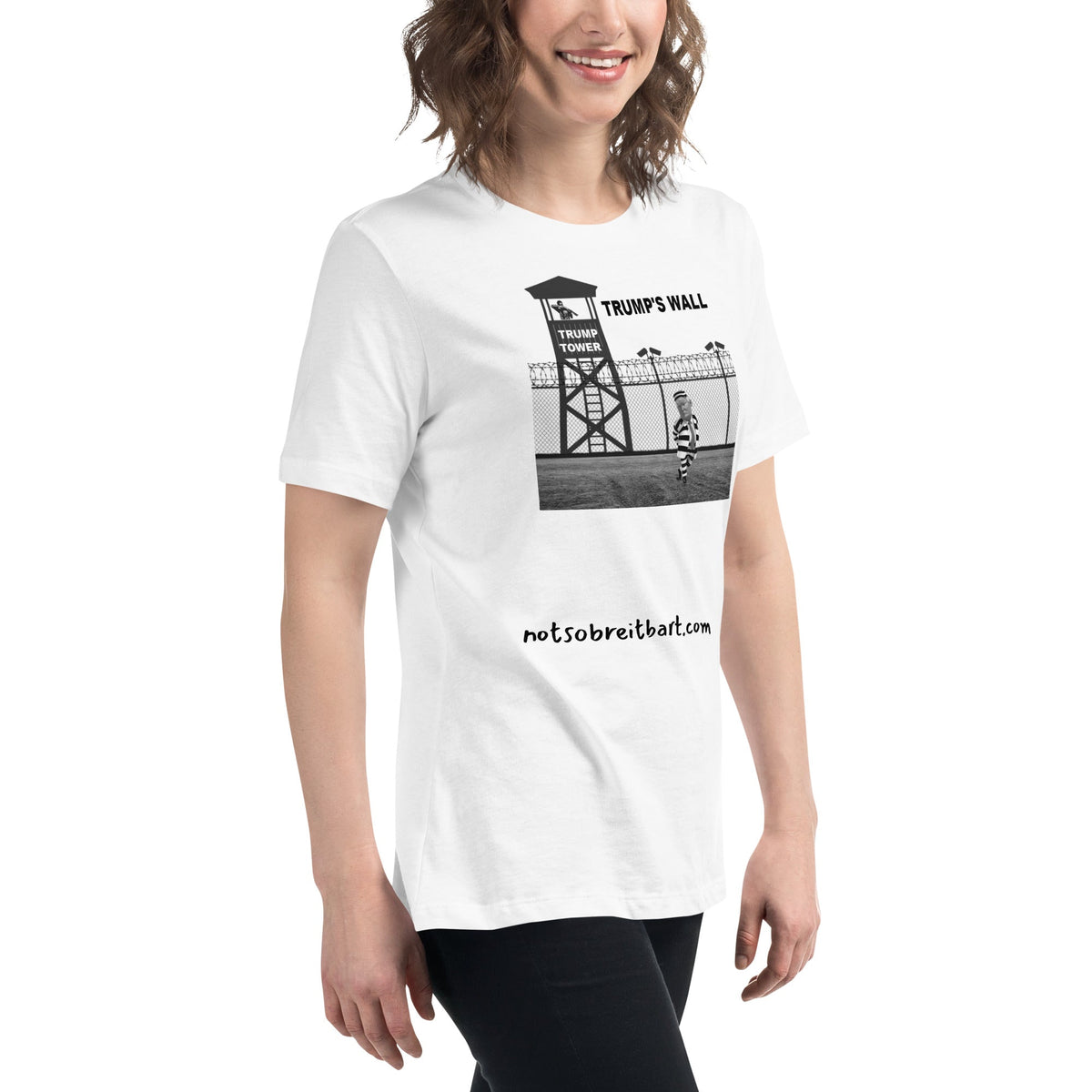 Women's Relaxed Soft T-Shirt notsobreitbart.com