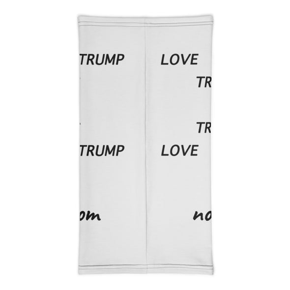 Love Trumps Hate Neck Gaiter notsobreitbart.com