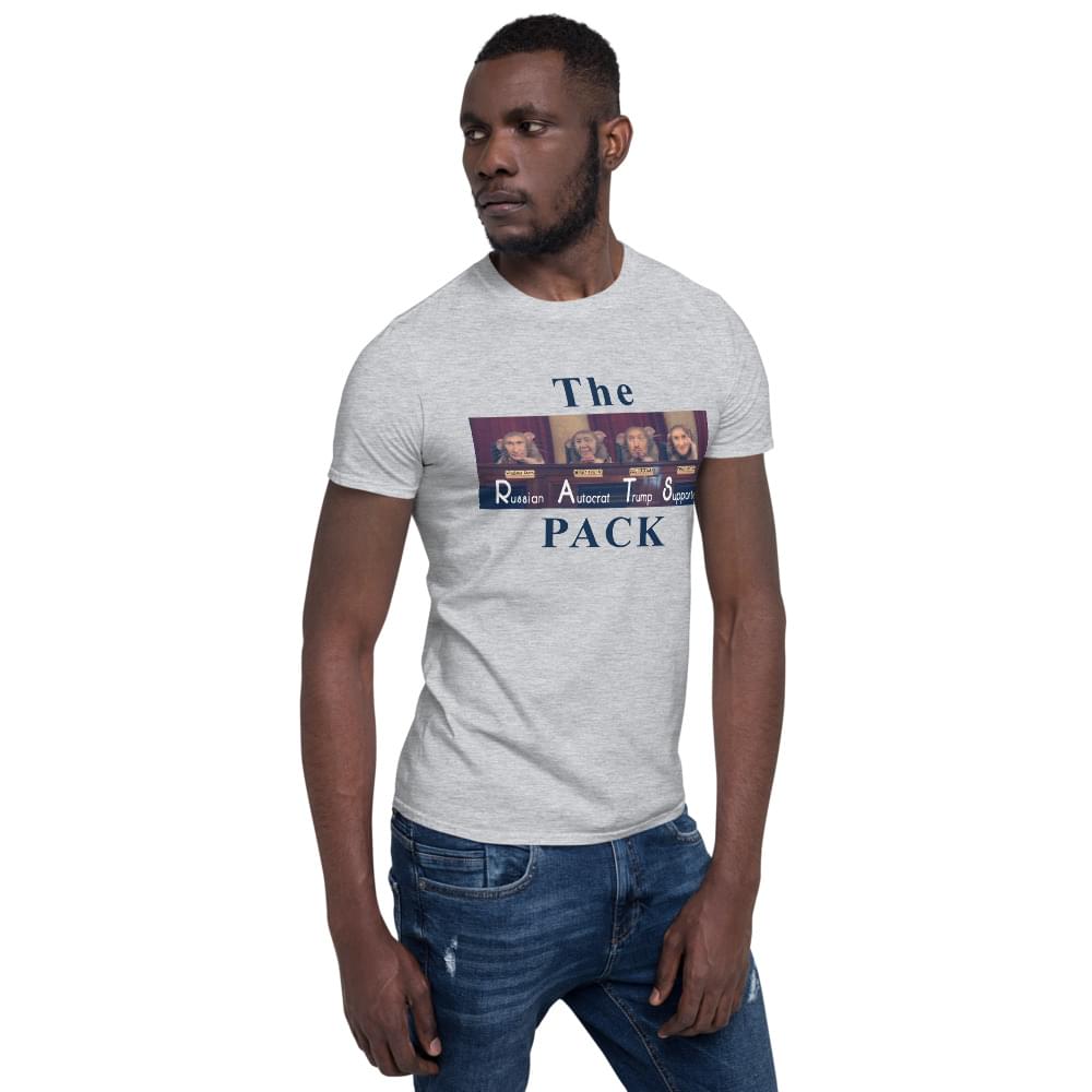 RAT PACK Short-Sleeve Unisex T-Shirt notsobreitbart.com