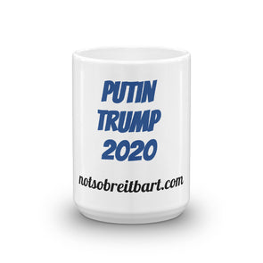 putin/trump 2020 Mug Blue notsobreitbart.com