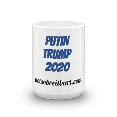 putin/trump 2020 Mug Blue notsobreitbart.com