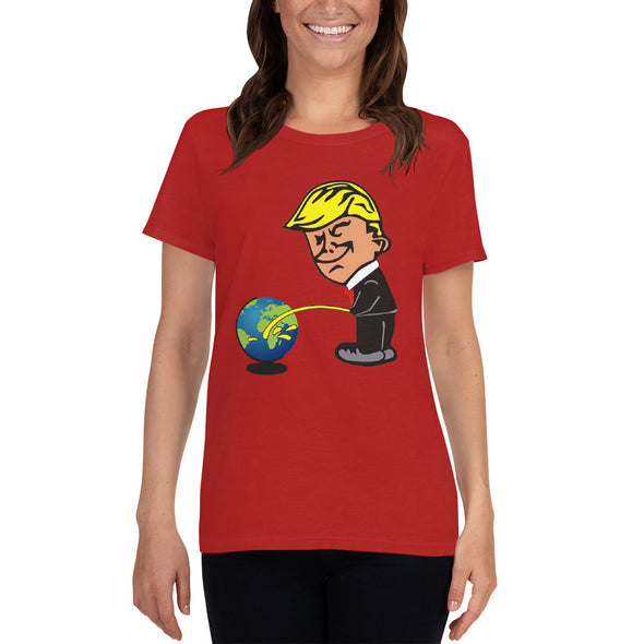 Women's short sleeve t-shirt notsobreitbart.com