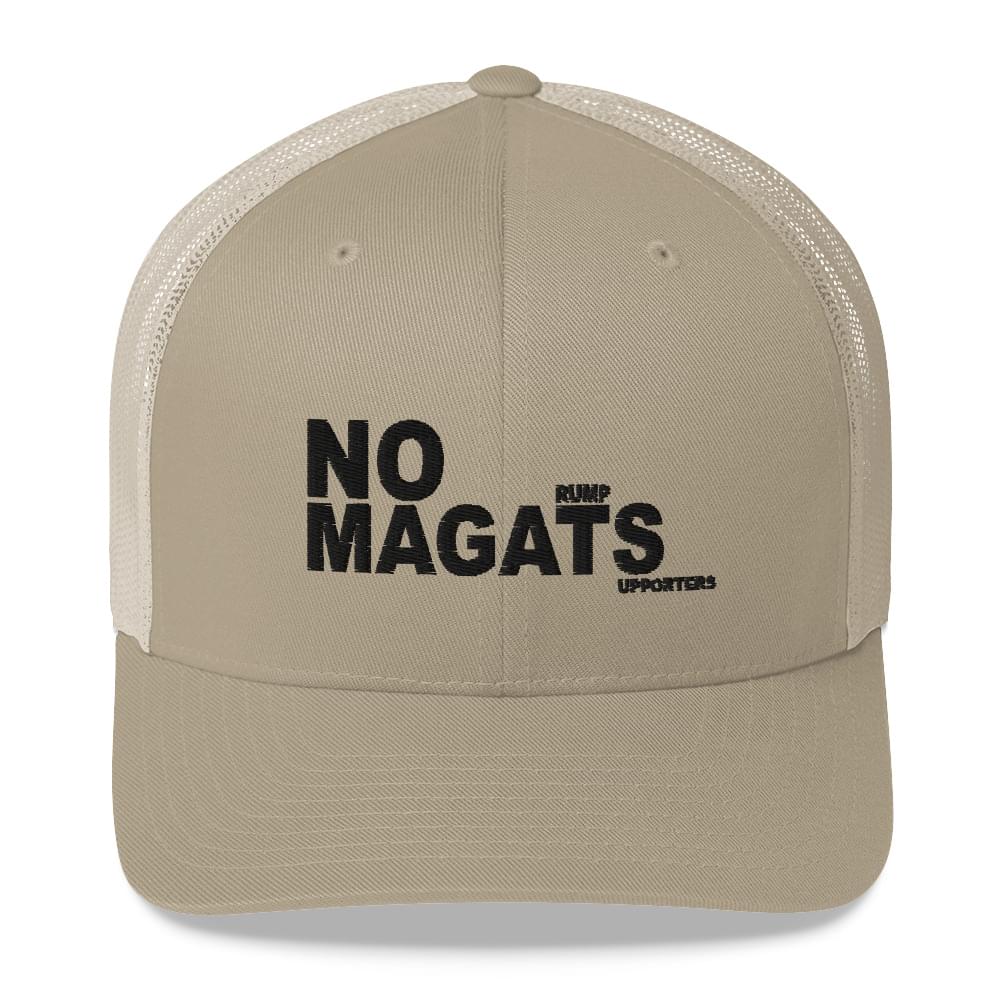 Trucker No Magats Cap notsobreitbart.com